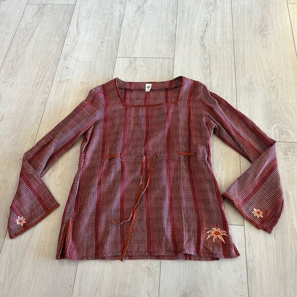 Prana women’s long sleeve shirt size s - Picture 1 of 7